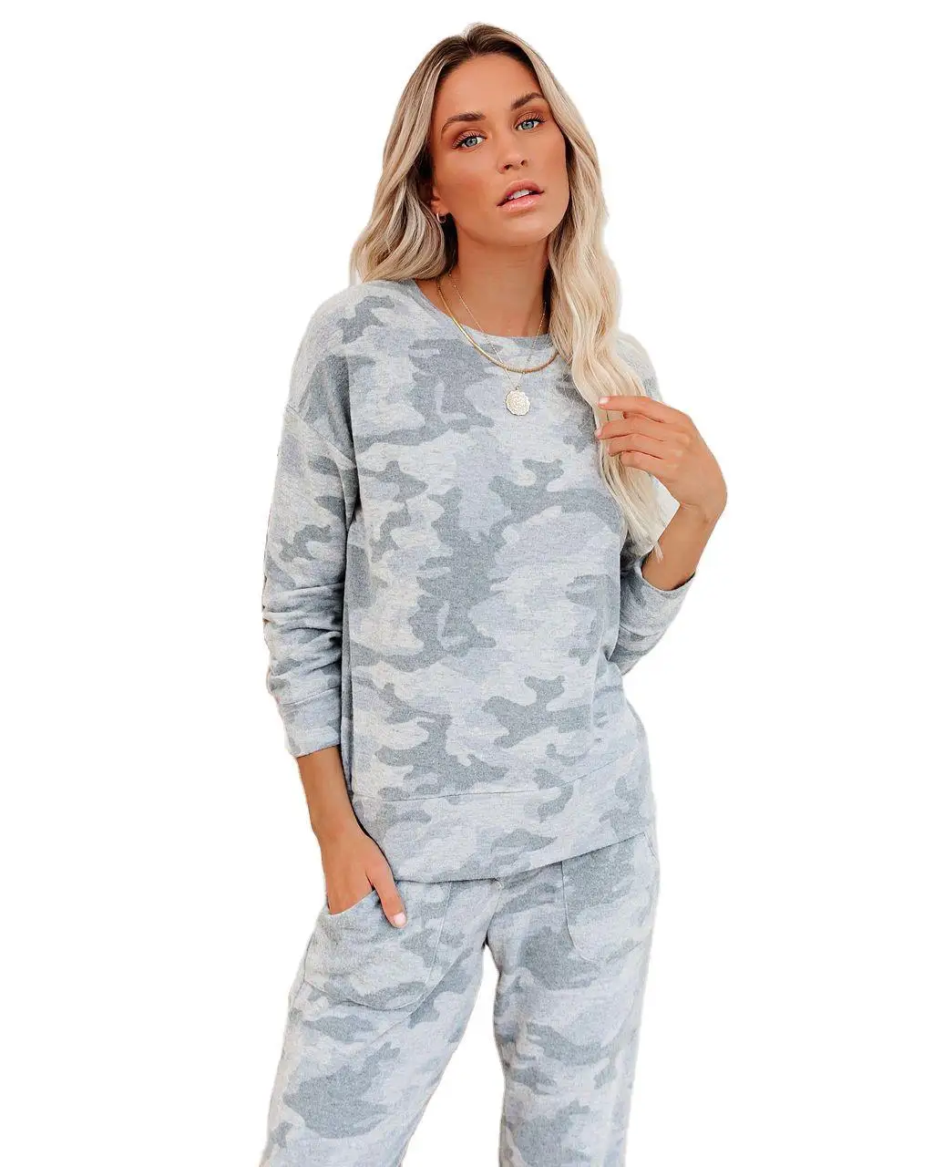 2020 New Autumn Winter European And American Fashion Loose Women's Casual Leopard Long-sleeved Casual Home Female Suit Print
2020 New Autumn Winter European And American Fashion Loose Women's Casual Leopard Long-sleeved Casual Home Female Suit Print