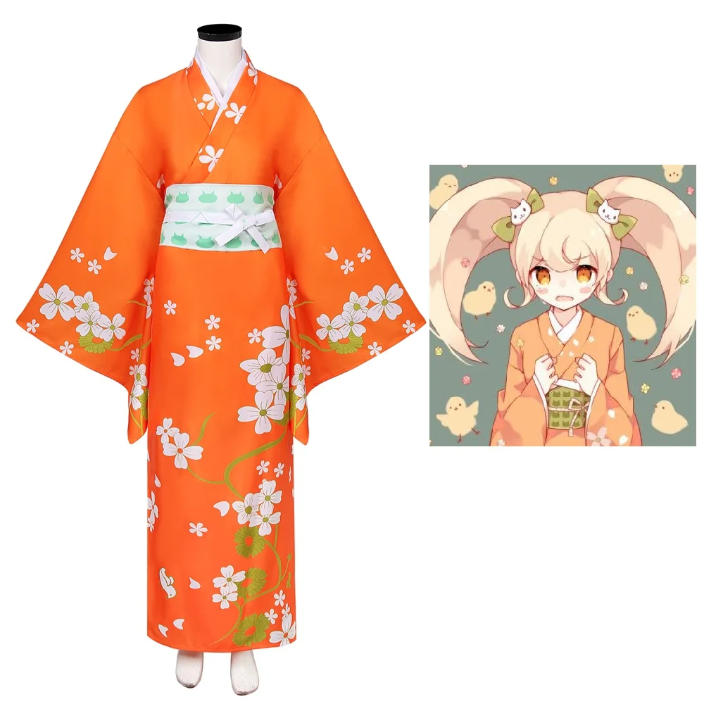 Кимоно Danganronpa Saionji Hiyoko, костюм для косплея, костюм Danganronpa 2: До свидания, отчаяние, наряды для косплея
Кимоно Danganronpa Saionji Hiyoko, костюм для косплея, костюм Danganronpa 2: До свидания, отчаяние, наряды для косплея