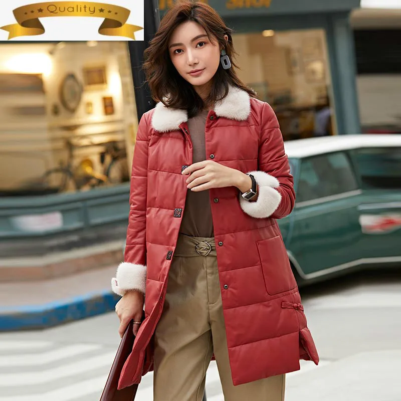 2021 новая обувь из натуральной кожи пуховик для женщин норки меховой воротник зима овчины пальто на белом утином пуху из натуральной кожи Ку...
2021 новая обувь из натуральной кожи пуховик для женщин норки меховой воротник зима овчины пальто на белом утином пуху из натуральной кожи Ку...