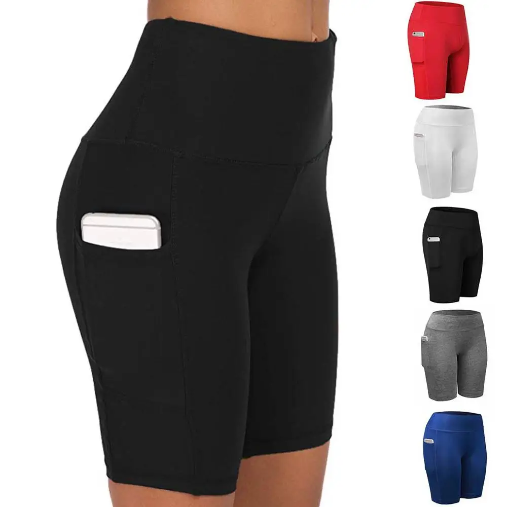 JGS1996 High Waist Pocket Leggings Shorts Solid Color Workout Fitness Gym leggings Women Clothes Leggins Running Mmujer 
JGS1996 High Waist Pocket Leggings Shorts Solid Color Workout Fitness Gym leggings Women Clothes Leggins Running Mmujer