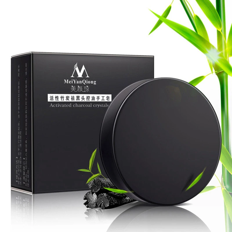 40g Handmade Bamboo Charcoal Soap Skin Lightening Soap Antibacterial Acne Removal Pimple Pore Cleaner Moisturizing Face Care
40g Handmade Bamboo Charcoal Soap Skin Lightening Soap Antibacterial Acne Removal Pimple Pore Cleaner Moisturizing Face Care