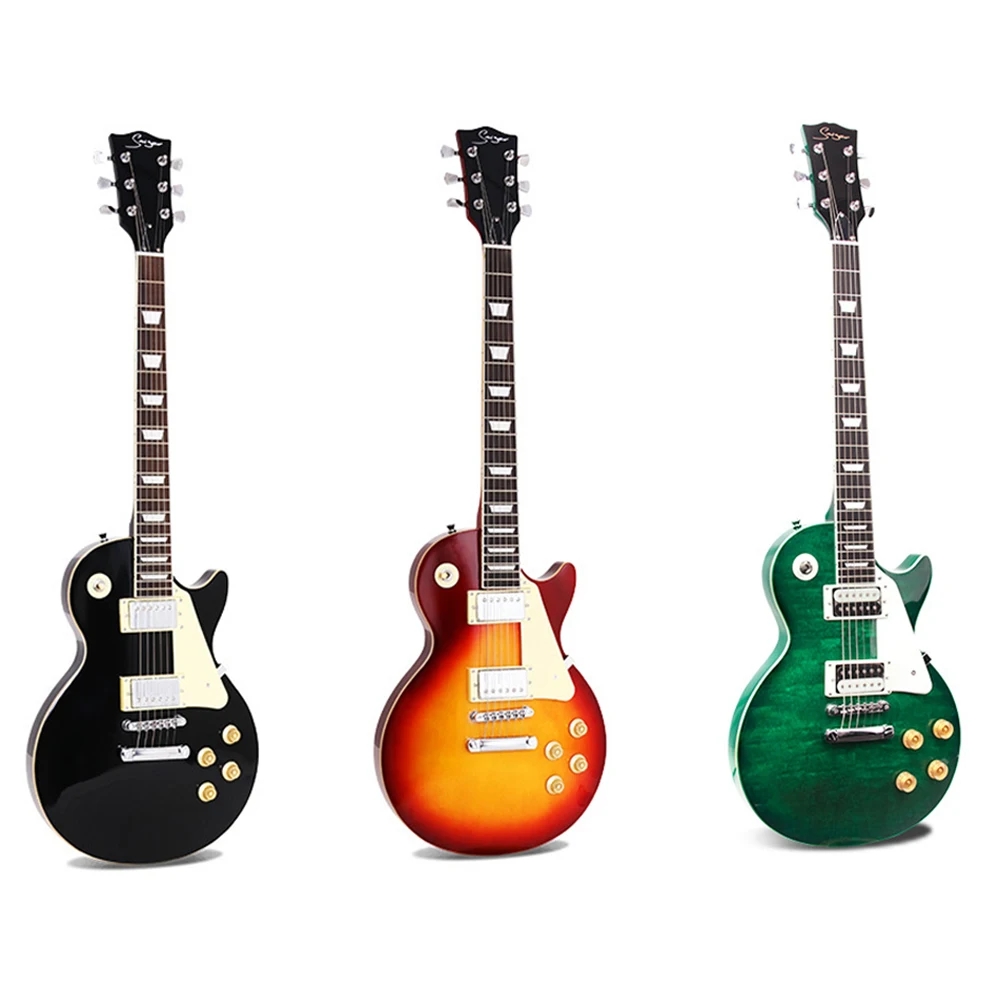 LP Electric Guitar 22 Character Concert Guitar Solid Electric light Black Sunset Color Guitarra Stage Musical Instrument EGT264
LP Electric Guitar 22 Character Concert Guitar Solid Electric light Black Sunset Color Guitarra Stage Musical Instrument EGT264