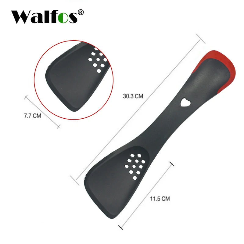 WALFOS Cooking tools Turner spatula Serrated divider Skimmer Slotted spoon Butter spatula Mixing batter spatula
WALFOS Cooking tools Turner spatula Serrated divider Skimmer Slotted spoon Butter spatula Mixing batter spatula