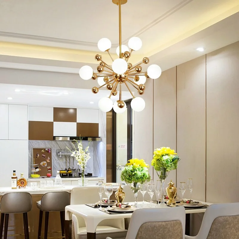Modern Chandelier Glass Led Lamp Design Sputnik Flush Mount Light Fixtures Living Room Bedroom Decor Home Chandeliers Lighting
Modern Chandelier Glass Led Lamp Design Sputnik Flush Mount Light Fixtures Living Room Bedroom Decor Home Chandeliers Lighting