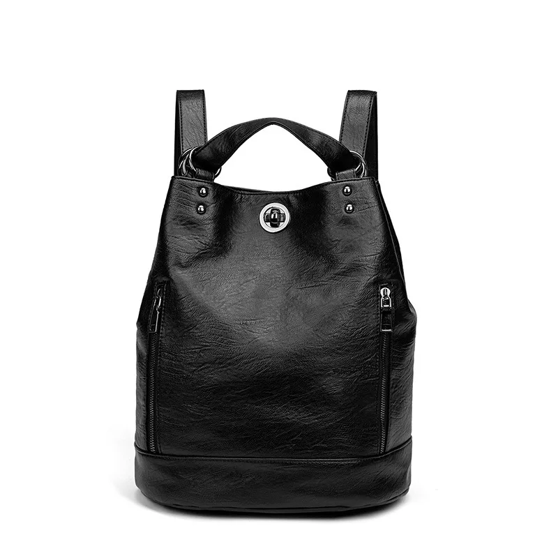 Genuine Leather - 2021 Luxury Women Leather Backpacks Back Packs Fashion Shoulder Bag Lady Backpack For Girl Mid Size Bags
Genuine Leather - 2021 Luxury Women Leather Backpacks Back Packs Fashion Shoulder Bag Lady Backpack For Girl Mid Size Bags