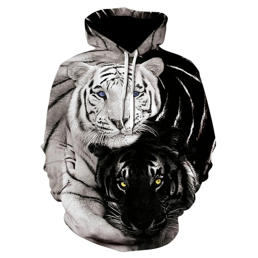 Spring and autumn new style 3d digital printing animal pattern casual sweater hooded
Spring and autumn new style 3d digital printing animal pattern casual sweater hooded