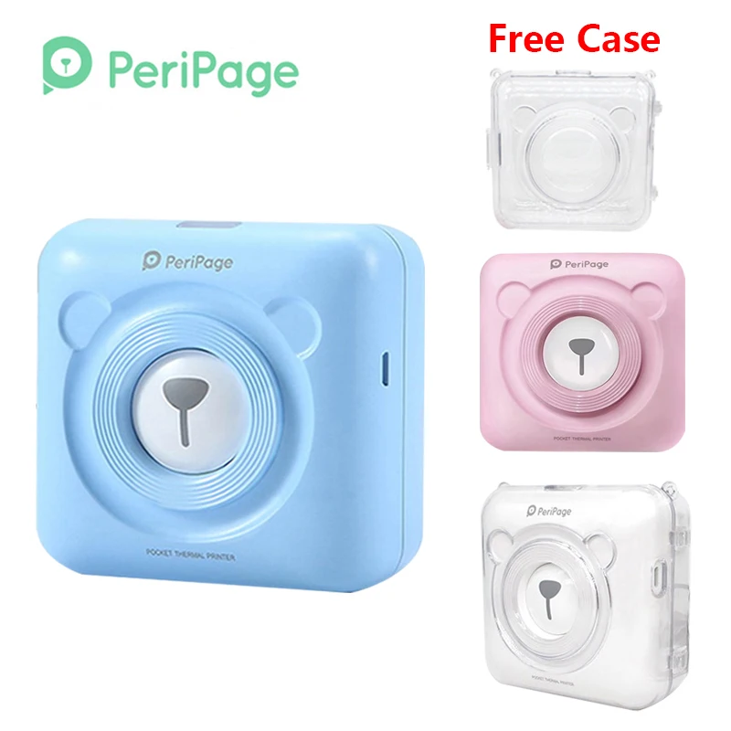 Peripage фото мини bluetooth термопринтер Карманный impressora de fotos portatil телефон беспроводные