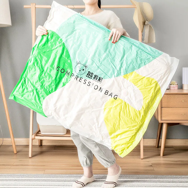 New Portable Vacuum Storage Bag Home Organizer Foldable Clothes Seal Compressed Travel Bags Saving Space for Quilt Blanket
New Portable Vacuum Storage Bag Home Organizer Foldable Clothes Seal Compressed Travel Bags Saving Space for Quilt Blanket