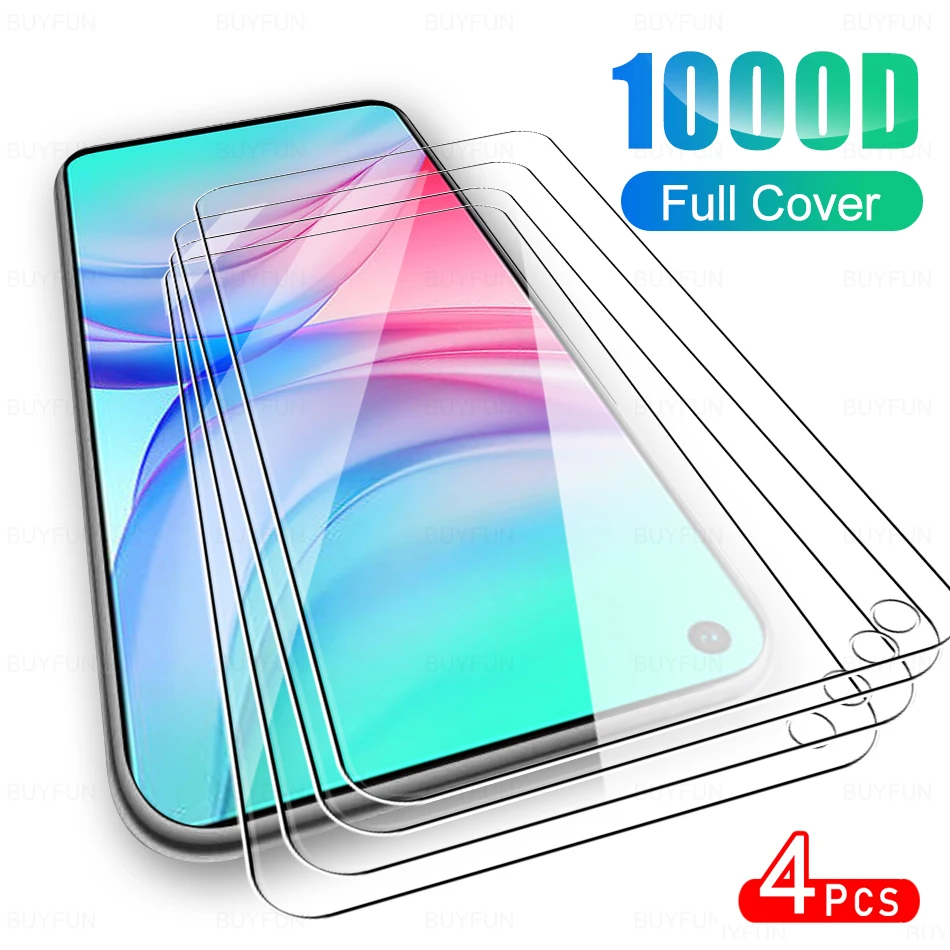 4Pcs Full Cover Protective Glass For Infinix Hot 10 Tempered Glass For Infinix Hot10 Ote8i Ote 8i 6.78" Screen Protector Film
4Pcs Full Cover Protective Glass For Infinix Hot 10 Tempered Glass For Infinix Hot10 Ote8i Ote 8i 6.78" Screen Protector Film