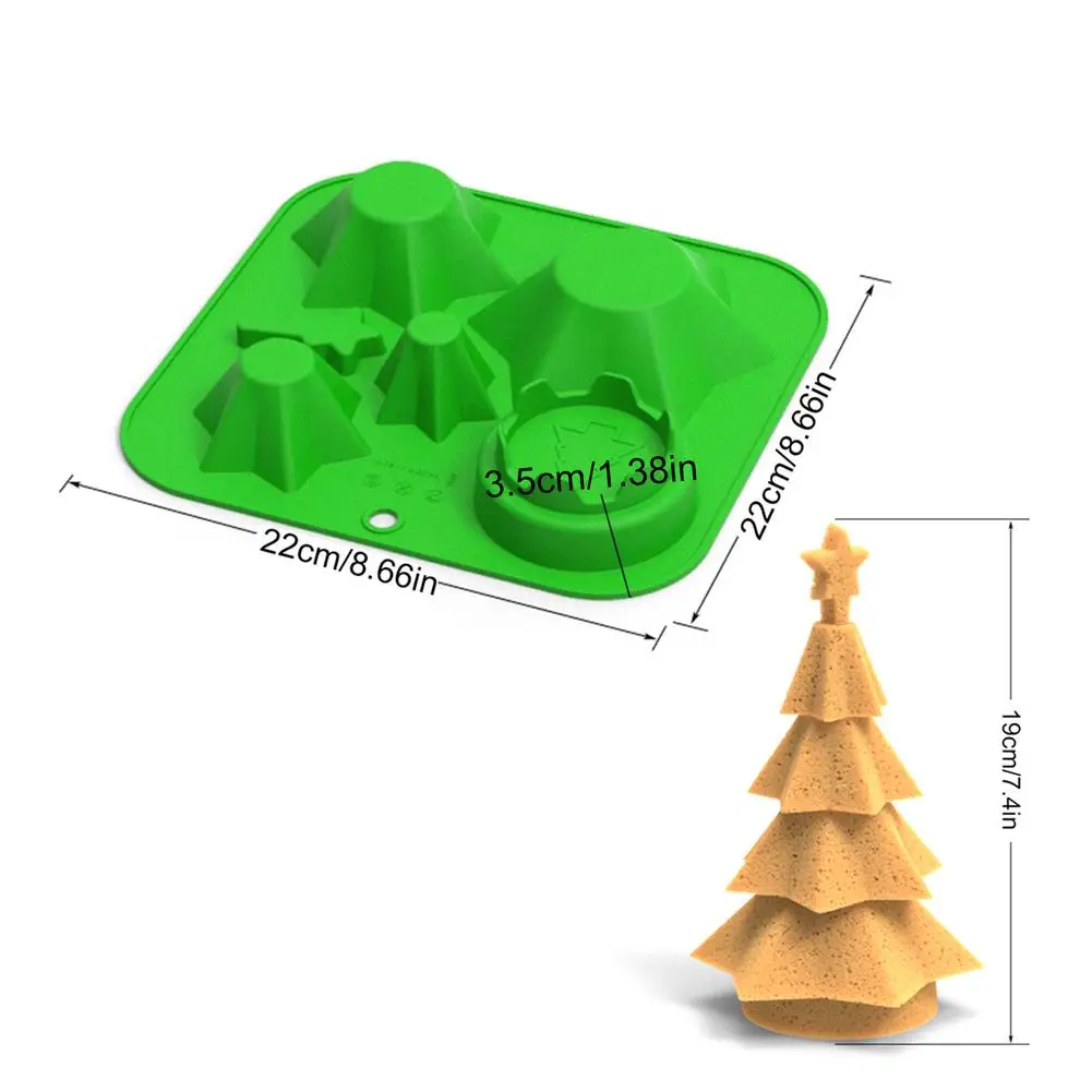 Christmas Silicone Baking Mold Tray DIY Christmas Tree Cake Biscuits Mould Mat Making Dessert Jellie Tool Kitchen Supplies
Christmas Silicone Baking Mold Tray DIY Christmas Tree Cake Biscuits Mould Mat Making Dessert Jellie Tool Kitchen Supplies