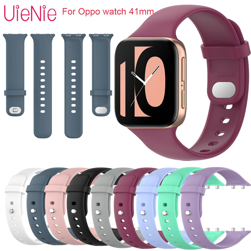 Ремешок силиконовый для Oppo Watch 41 мм, Классический Прочный цветной браслет, аксессуары для наручных часов
Ремешок силиконовый для Oppo Watch 41 мм, Классический Прочный цветной браслет, аксессуары для наручных часов