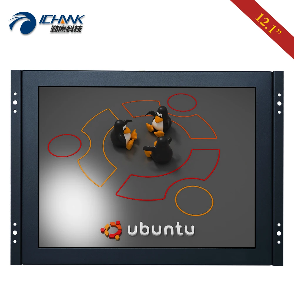 12" inch Monitor 1024x768 HDMI-in USB VGA Embedded Open Frame Support Linux Ubuntu Raspbian Debian Touch LCD Screen ZK120TC-592L
12" inch Monitor 1024x768 HDMI-in USB VGA Embedded Open Frame Support Linux Ubuntu Raspbian Debian Touch LCD Screen ZK120TC-592L