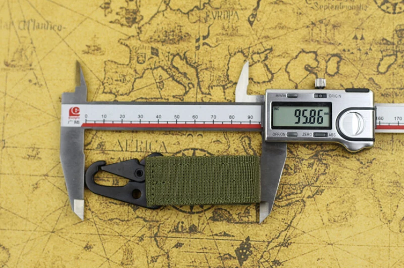 New Quickdraw Clasp Outdoor Survival Hiking Camping Equipment Carabiner For Keys Military Hunting Webbing Buckle Tactical Belt
New Quickdraw Clasp Outdoor Survival Hiking Camping Equipment Carabiner For Keys Military Hunting Webbing Buckle Tactical Belt