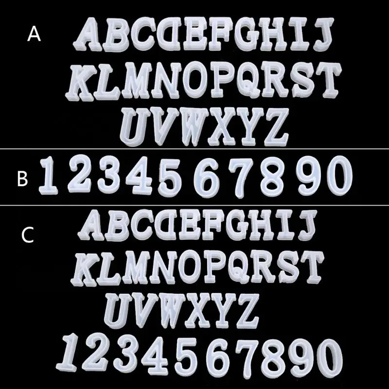 DIY Casting Mold Number Alphabet Jewelry Casting Mold Reversed Letter Jewelry Making Mold Art Craft Resin Casting Mould 85LB
DIY Casting Mold Number Alphabet Jewelry Casting Mold Reversed Letter Jewelry Making Mold Art Craft Resin Casting Mould 85LB