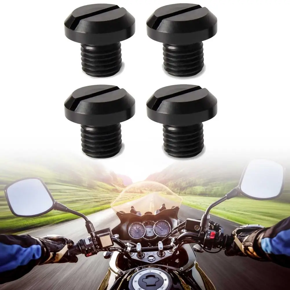 4pcs M10 Universal Motorcycle Aluminum Mirrors Hole Plug Screws Caps Cover Bolts For MT 07 MT09 FZ1 FZ07 YZF R1 R3 R6
4pcs M10 Universal Motorcycle Aluminum Mirrors Hole Plug Screws Caps Cover Bolts For MT 07 MT09 FZ1 FZ07 YZF R1 R3 R6