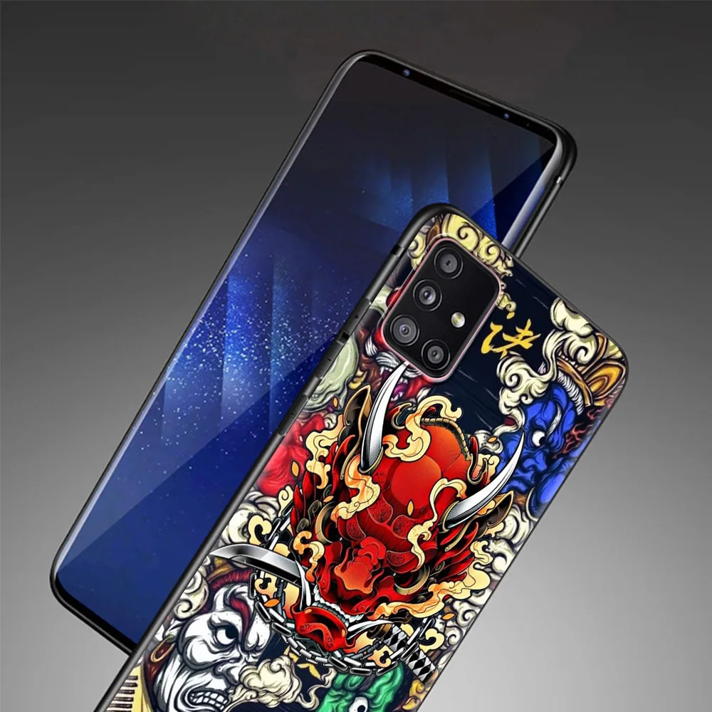 Phone Case For Samsung Galaxy A72 A32 A42 A91 A71 A51 A41 A31 A21 Soft Cover Black Capa TPU Back FashionSamurai Demon
Phone Case For Samsung Galaxy A72 A32 A42 A91 A71 A51 A41 A31 A21 Soft Cover Black Capa TPU Back FashionSamurai Demon