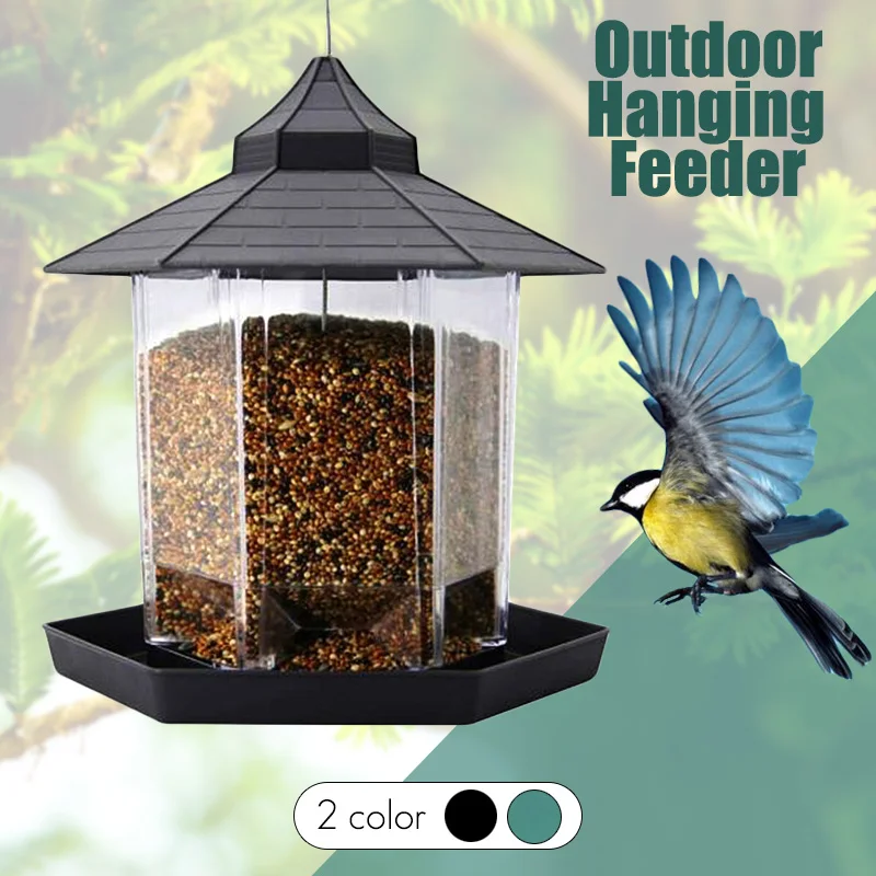 Outdoor Waterproof Hanging Balcony Window Viewing Bird Feeders Transparent Home Hanging House Shape Bird Feeder
Outdoor Waterproof Hanging Balcony Window Viewing Bird Feeders Transparent Home Hanging House Shape Bird Feeder