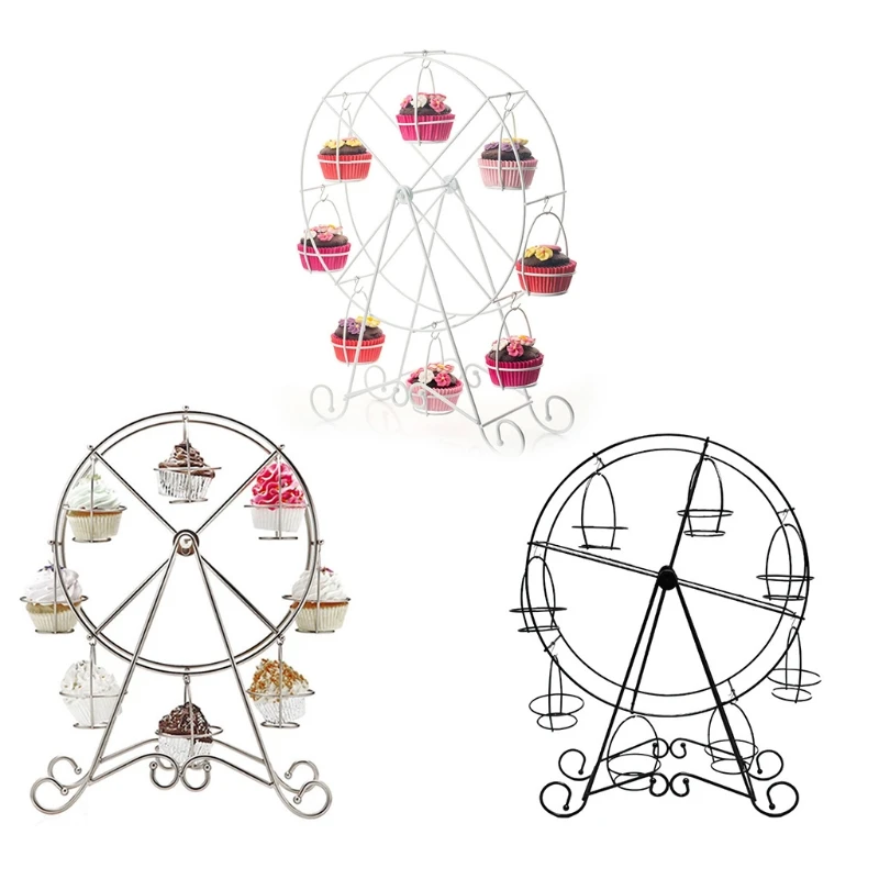 Metal Rotating Cupcake Stand 8pcs Muffin Cups Holder Wedding Party Birthday DIY Cake Decoration Tool
Metal Rotating Cupcake Stand 8pcs Muffin Cups Holder Wedding Party Birthday DIY Cake Decoration Tool