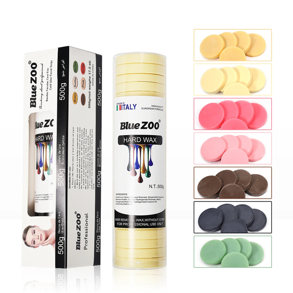500g Men Women Solid Hard Wax Beans Depilatory Hot Film Hair Removal Bead Waxing Bikini Face Legs Body Hair Removal Bean
500g Men Women Solid Hard Wax Beans Depilatory Hot Film Hair Removal Bead Waxing Bikini Face Legs Body Hair Removal Bean