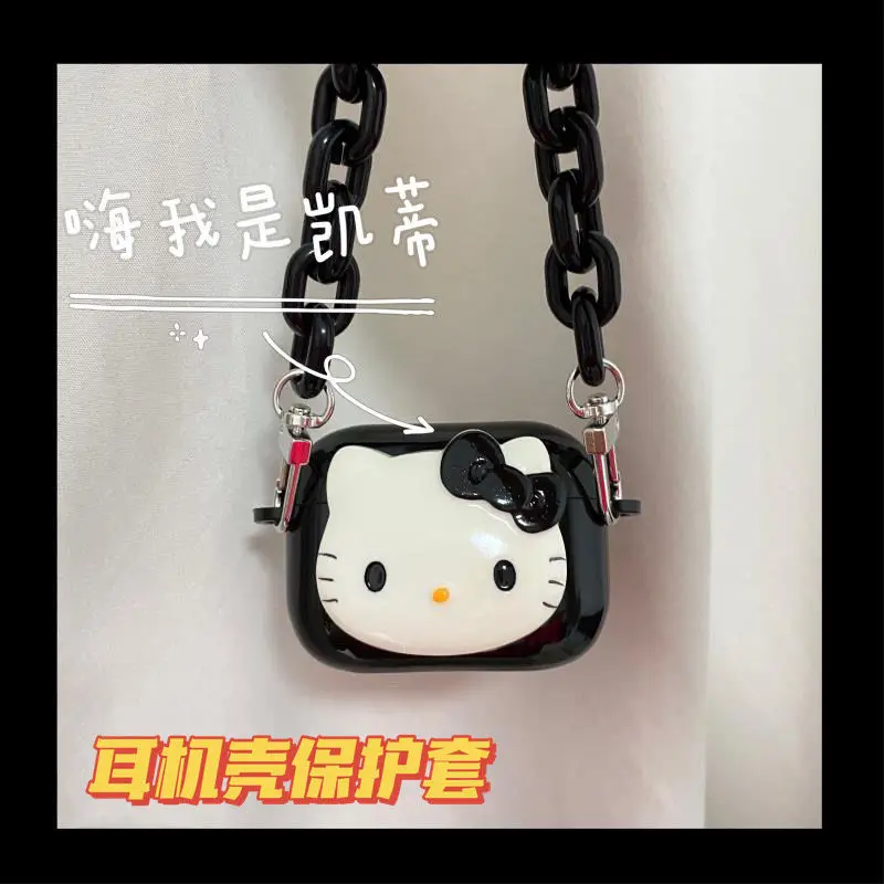 Cute Hello Kitty Earphone Shell Suitable for Apple Airpods1/2 Generation Pro3 Protective Sleeve Hanging Chain Soft Shell Cartoon
Cute Hello Kitty Earphone Shell Suitable for Apple Airpods1/2 Generation Pro3 Protective Sleeve Hanging Chain Soft Shell Cartoon