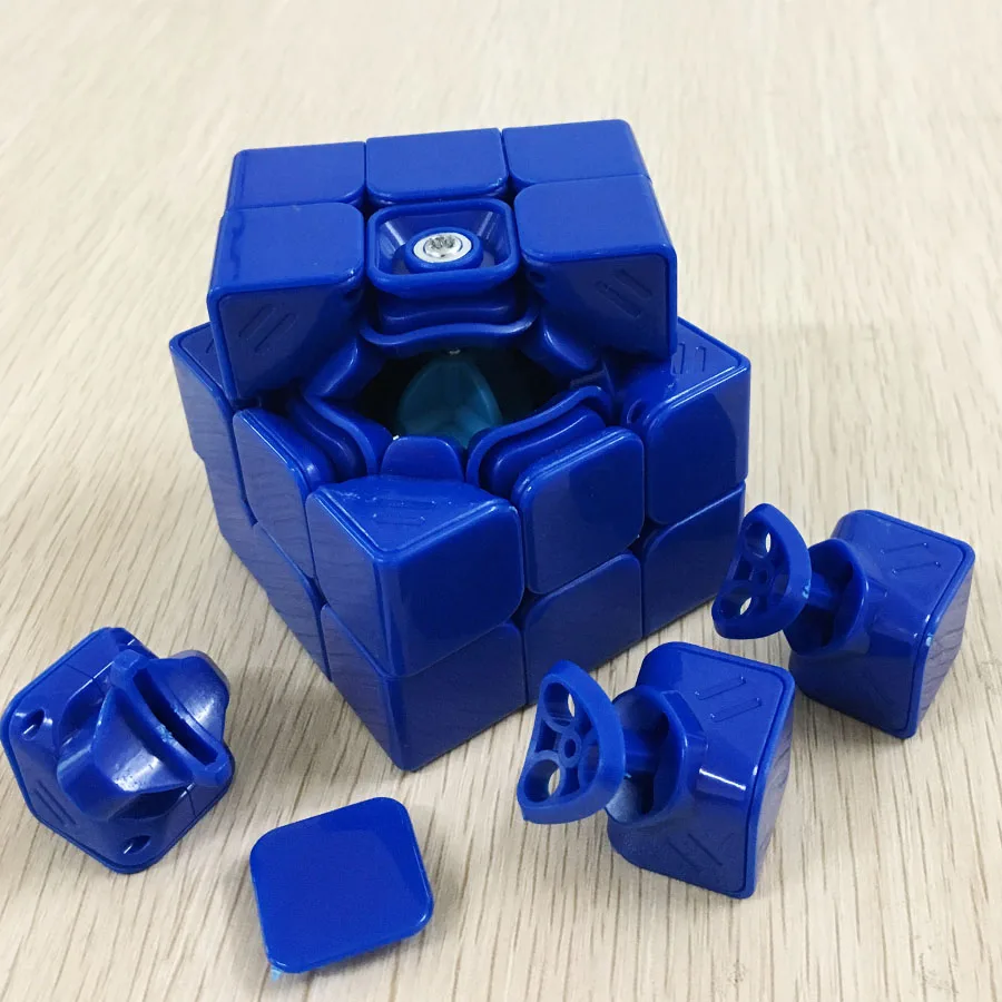 

Fangshi 5.7cm Guangying 3x3x3 Speedcube Blue Pink Limited Version Magic Cube f/s Puzzle Educational Special Toys For Children