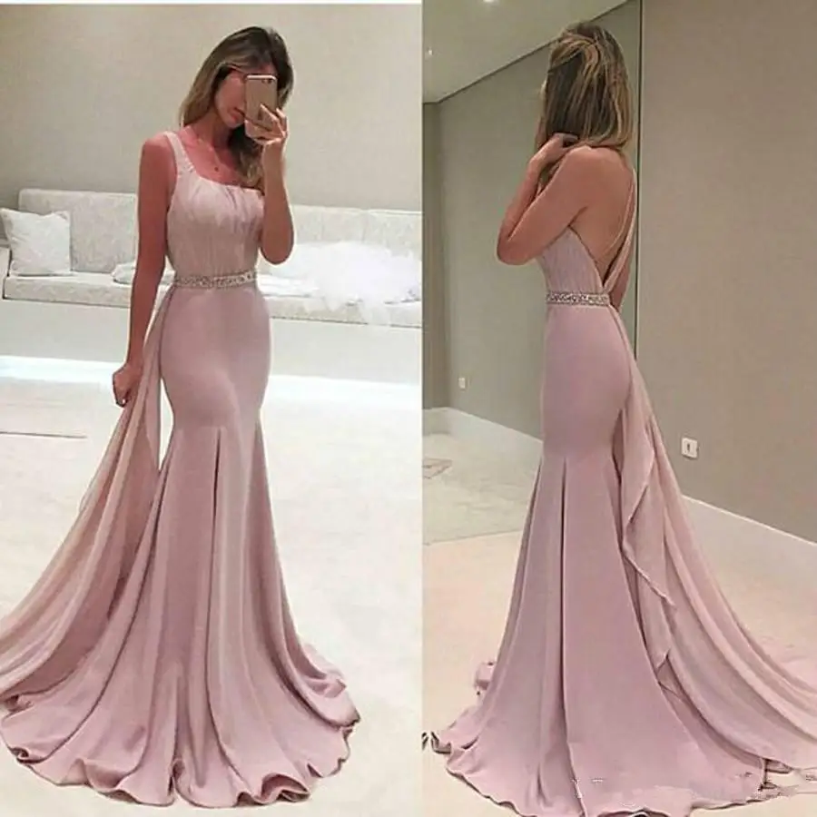 Pink Stretch Satin Mermaid Prom Dresses New 2020 Long Formal Dresses vestidos de fiesta Dresses Evening Wear
Pink Stretch Satin Mermaid Prom Dresses New 2020 Long Formal Dresses vestidos de fiesta Dresses Evening Wear
