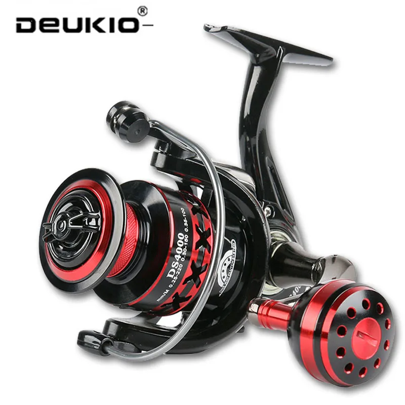 DEUKIO Metal 5,0: 1 Рыболовная спиннинговая катушка 13 кг, максимальная тяга из алюминия 2 + 1BB катушка для рыбалки, колесо, DS2000-7000, серия, рыболовные сн...
DEUKIO Metal 5,0: 1 Рыболовная спиннинговая катушка 13 кг, максимальная тяга из алюминия 2 + 1BB катушка для рыбалки, колесо, DS2000-7000, серия, рыболовные сн...
