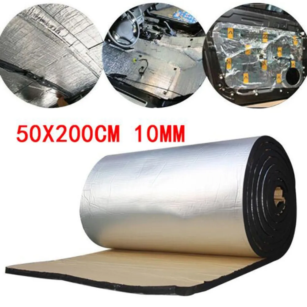 10mm Car Sound Deadener Noise Insulation Mat Acoustic Deadening Sticker For Car Studio Wall 200x50cm
10mm Car Sound Deadener Noise Insulation Mat Acoustic Deadening Sticker For Car Studio Wall 200x50cm