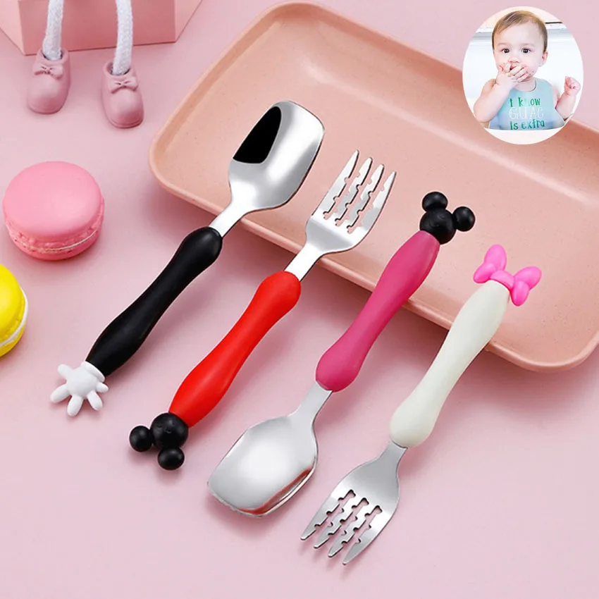 Children Tableware Cartoon Kids Spoon and Fork Set Stainless Steel Cute Fork Spoon Baby Spoons Kids Fork Baby Gadgets Spoon Set
Children Tableware Cartoon Kids Spoon and Fork Set Stainless Steel Cute Fork Spoon Baby Spoons Kids Fork Baby Gadgets Spoon Set