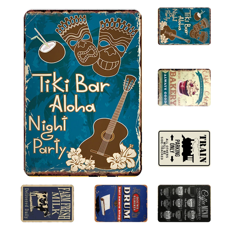 Vintage Tin Signs Cake Bakery Coffee Menu Farm Metal Plaque Tin Poster Wall Stickers Restaurant Cafe Kitchen Art Wall Decoration
Vintage Tin Signs Cake Bakery Coffee Menu Farm Metal Plaque Tin Poster Wall Stickers Restaurant Cafe Kitchen Art Wall Decoration