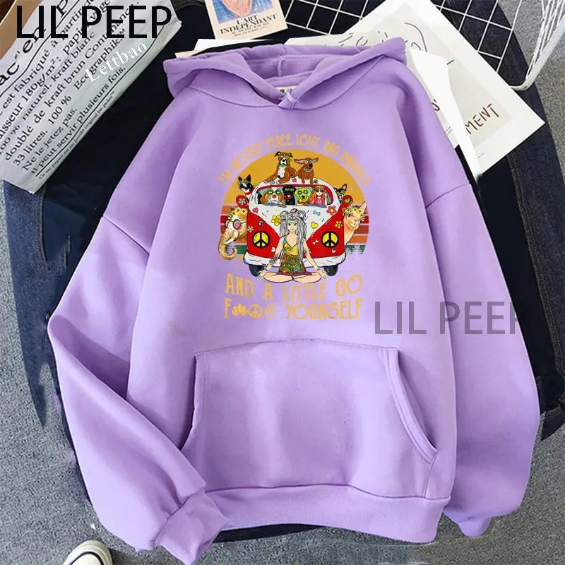 I'm Mostly Peace Love Autumn Winter Coats Sweet Hooded Women Harajuku Loose Casual Warm Hoodies Ladies Pullover Sweatshirt
I'm Mostly Peace Love Autumn Winter Coats Sweet Hooded Women Harajuku Loose Casual Warm Hoodies Ladies Pullover Sweatshirt