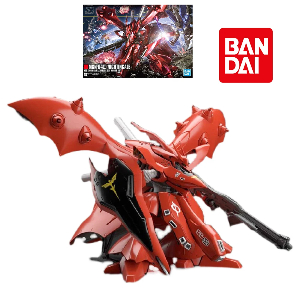 Bandai Gundam Model Kit Gunpla HGUC 1/144 MSN-04-2 Nightingale Action PVC Anime Figure Model Collection Toys
Bandai Gundam Model Kit Gunpla HGUC 1/144 MSN-04-2 Nightingale Action PVC Anime Figure Model Collection Toys