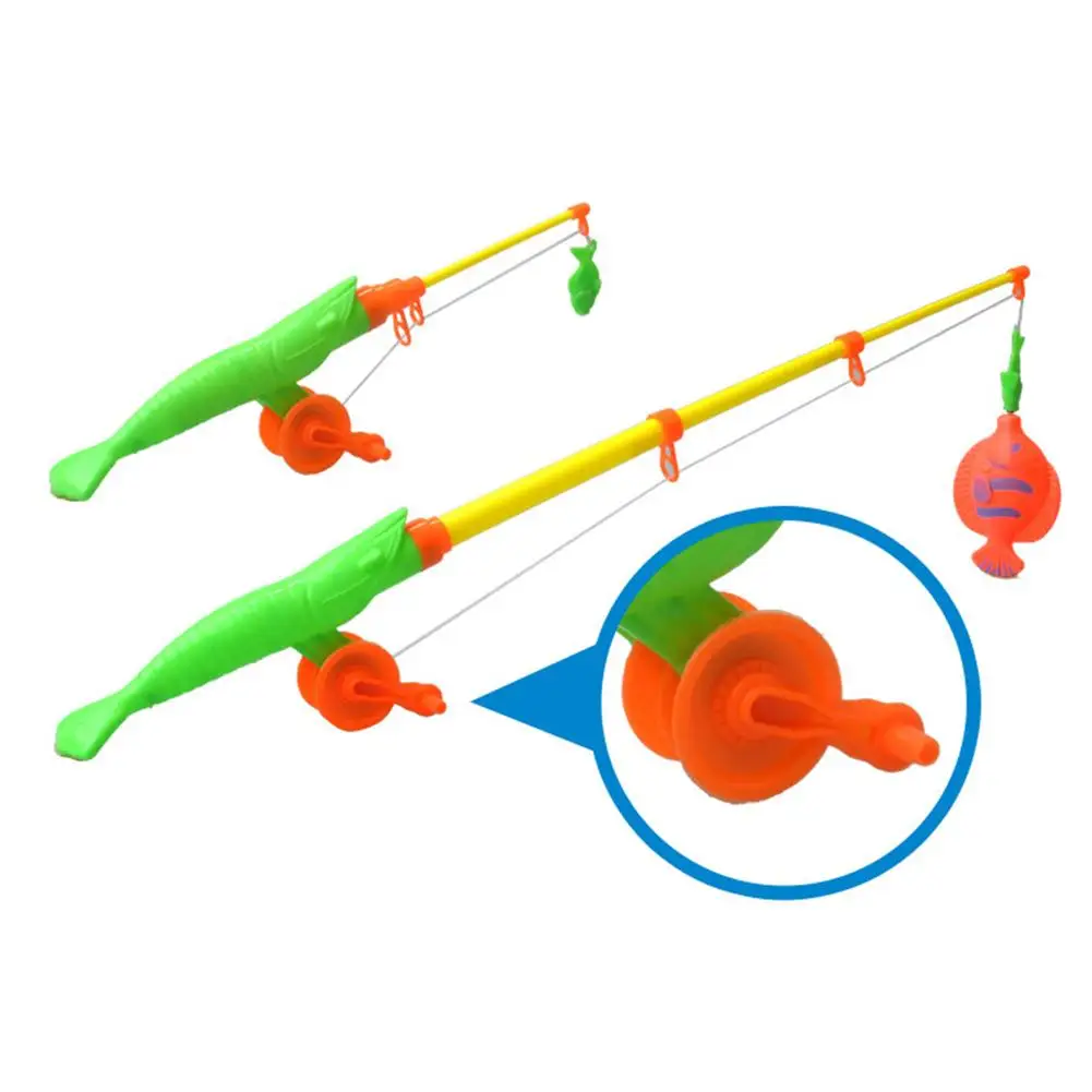 Children's Toys Fishing Toy Set Magnetic Fishing Game Pole Beach Pool Suit Park Stall Outdoor Toys Eco-friendly Plastic >2 Year
Children's Toys Fishing Toy Set Magnetic Fishing Game Pole Beach Pool Suit Park Stall Outdoor Toys Eco-friendly Plastic >2 Year