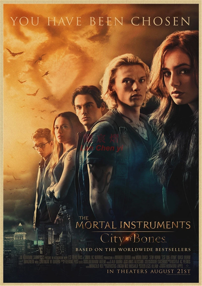 Постеры Shadowhunters The Mortal Instruments из крафт-бумаги 
Постеры Shadowhunters The Mortal Instruments из крафт-бумаги