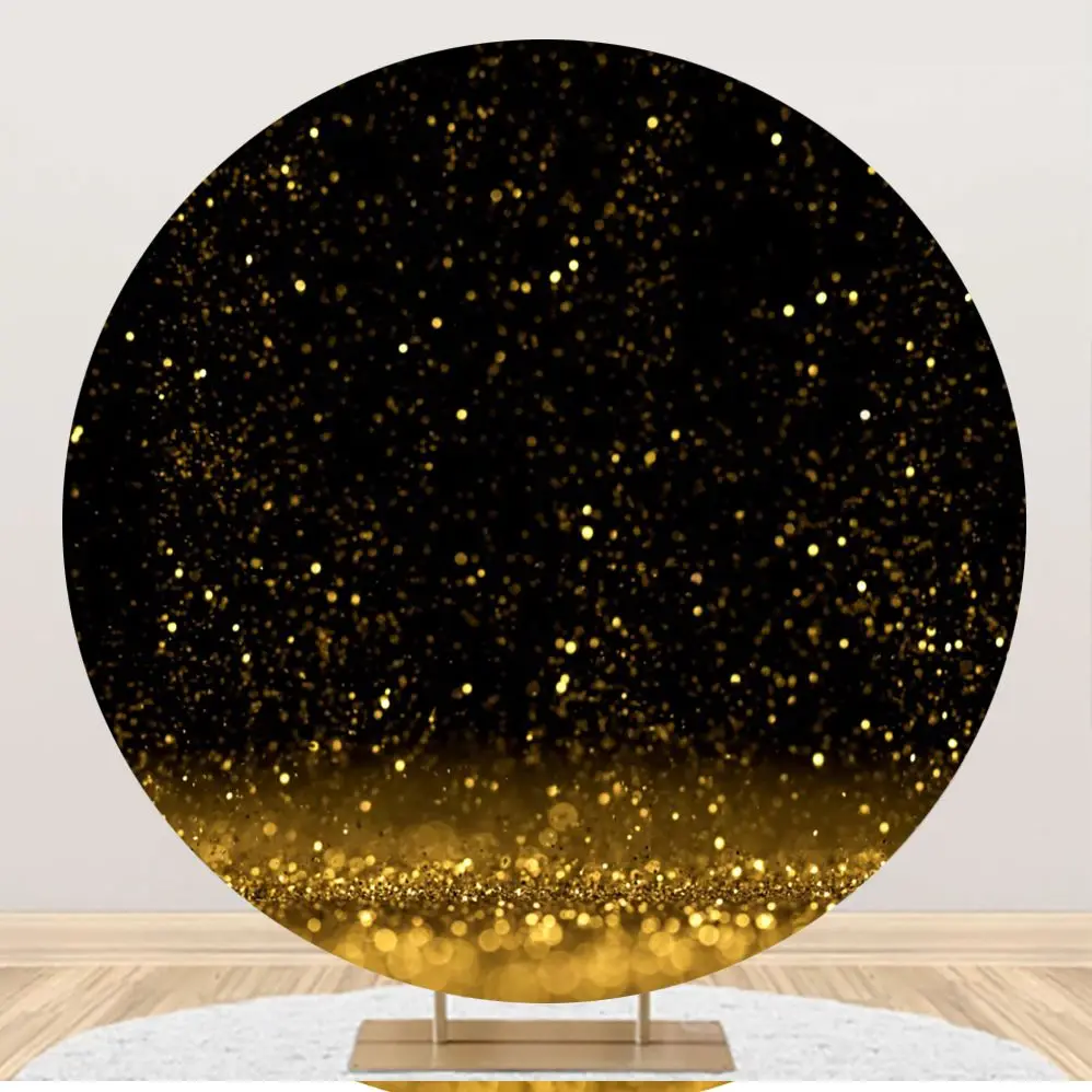 Gold Sparkle Spot Round Backdrop Birthday Party Room Photo Decoration Photography Custom Circle Background Booth Prop
Gold Sparkle Spot Round Backdrop Birthday Party Room Photo Decoration Photography Custom Circle Background Booth Prop