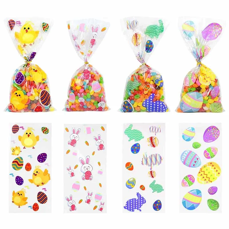 50pcs Easter Transparent Candy Bag Bunny Eggs Rabbit Plastic Cookie Gift Packing Bags Baking Happy Easter Party Decoration Favor
50pcs Easter Transparent Candy Bag Bunny Eggs Rabbit Plastic Cookie Gift Packing Bags Baking Happy Easter Party Decoration Favor
