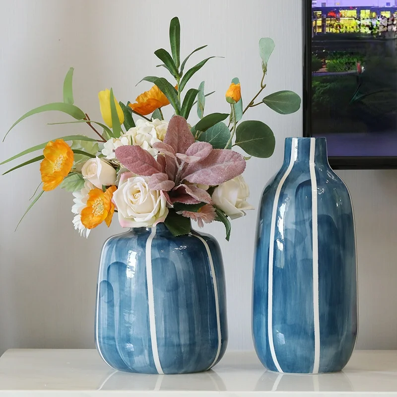 Chinese Modern Vase New Minimalist Table Art Luxury Ceramic Vase High Quality Creative Adornos Para Casa Garden Decoration EB5HP
Chinese Modern Vase New Minimalist Table Art Luxury Ceramic Vase High Quality Creative Adornos Para Casa Garden Decoration EB5HP