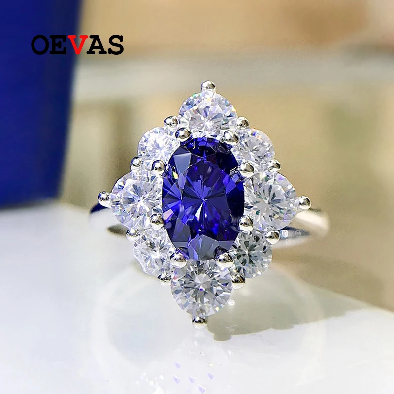 OEVAS 100% Серебро 925 пробы 6*9 мм сапфир высокоуглеродистые бриллиантовые кольца для женщин сверкающие Свадебные ювелирные изделия оптовая прод...
OEVAS 100% Серебро 925 пробы 6*9 мм сапфир высокоуглеродистые бриллиантовые кольца для женщин сверкающие Свадебные ювелирные изделия оптовая прод...