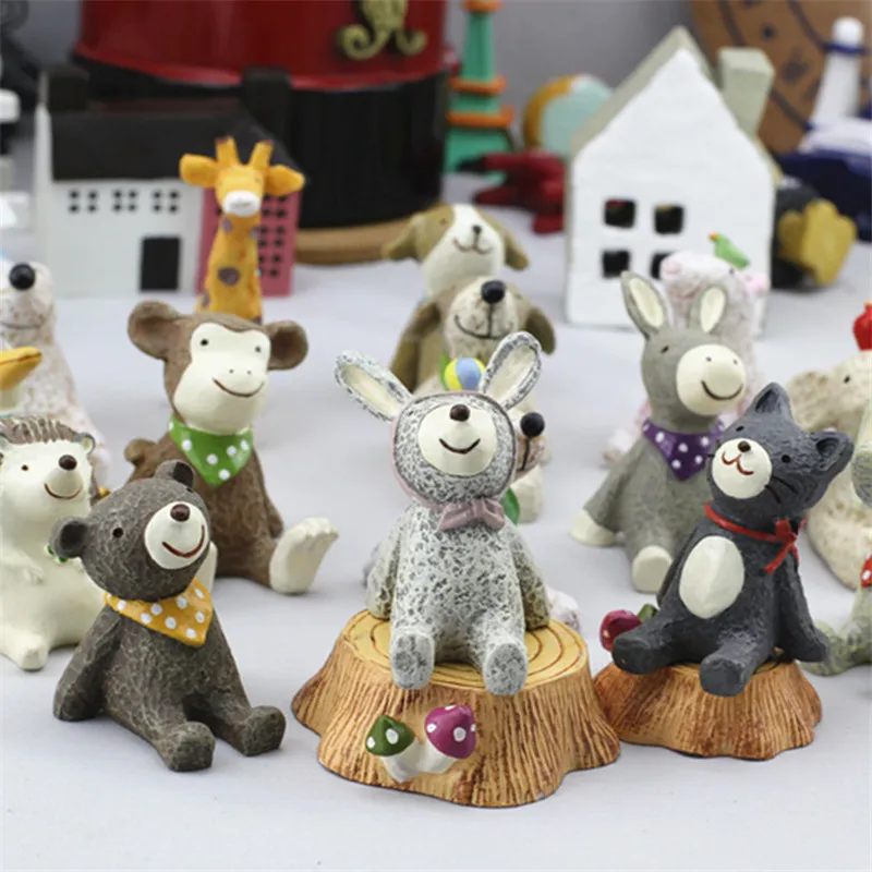 Frog Panda Elephant Cat Dog Pig Miniature Figurine cartoon animal figure DIY Accessories Desk Home Decoration model anime Gifts
Frog Panda Elephant Cat Dog Pig Miniature Figurine cartoon animal figure DIY Accessories Desk Home Decoration model anime Gifts