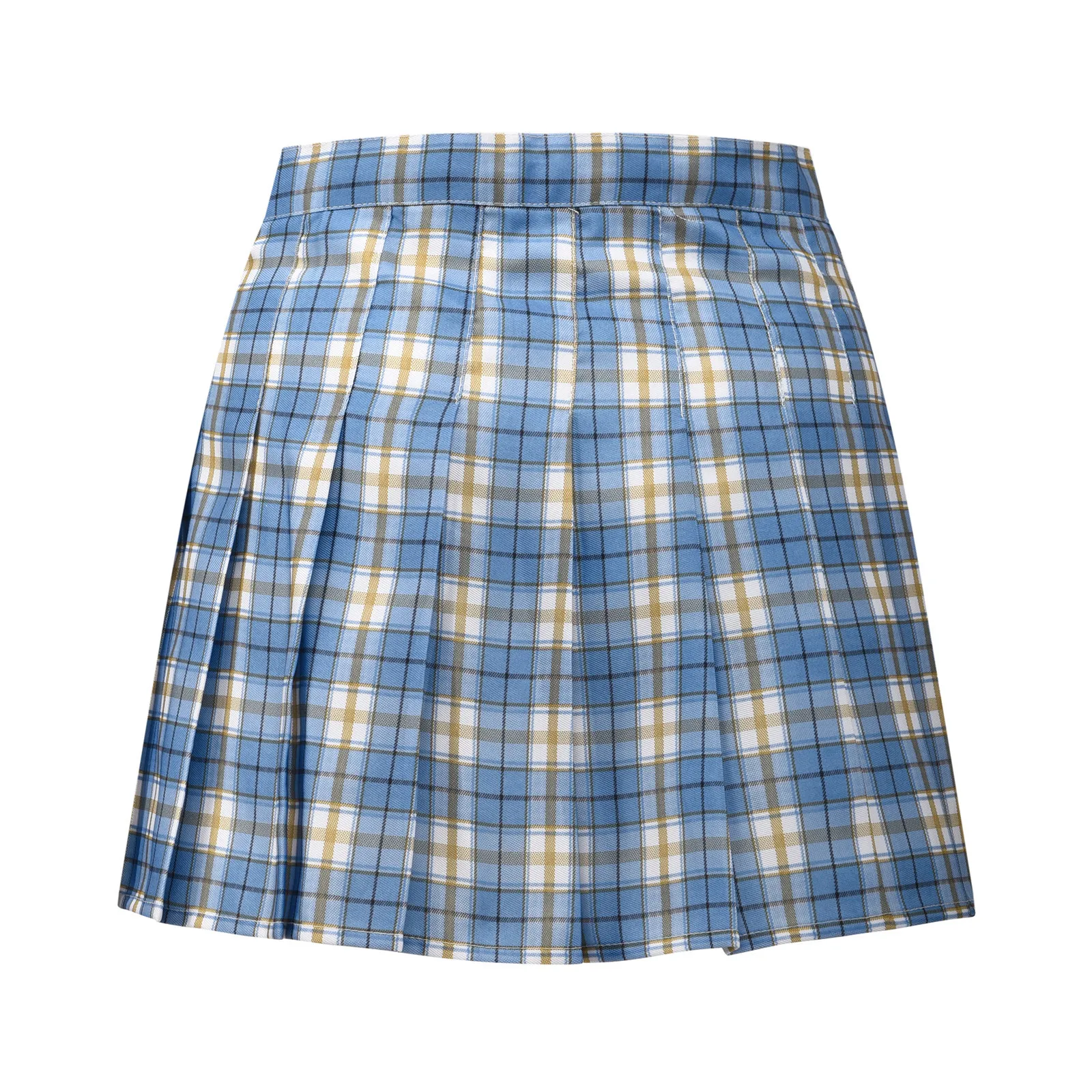 Fashion Plaid Summer Women Skirt High Waist Stitching Student Pleated Skirts Women Cute Sweet Girls Lattice Dance Mini Skirt 
Fashion Plaid Summer Women Skirt High Waist Stitching Student Pleated Skirts Women Cute Sweet Girls Lattice Dance Mini Skirt