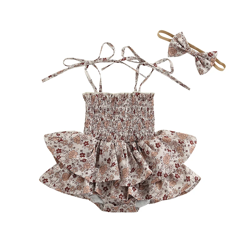 Летняя одежда для малышей, боди без рукавов, платье-пачка, комбинезон с регулируемыми бретельками и оборками, с бантом на голову, одежда для ... 
Летняя одежда для малышей, боди без рукавов, платье-пачка, комбинезон с регулируемыми бретельками и оборками, с бантом на голову, одежда для ...