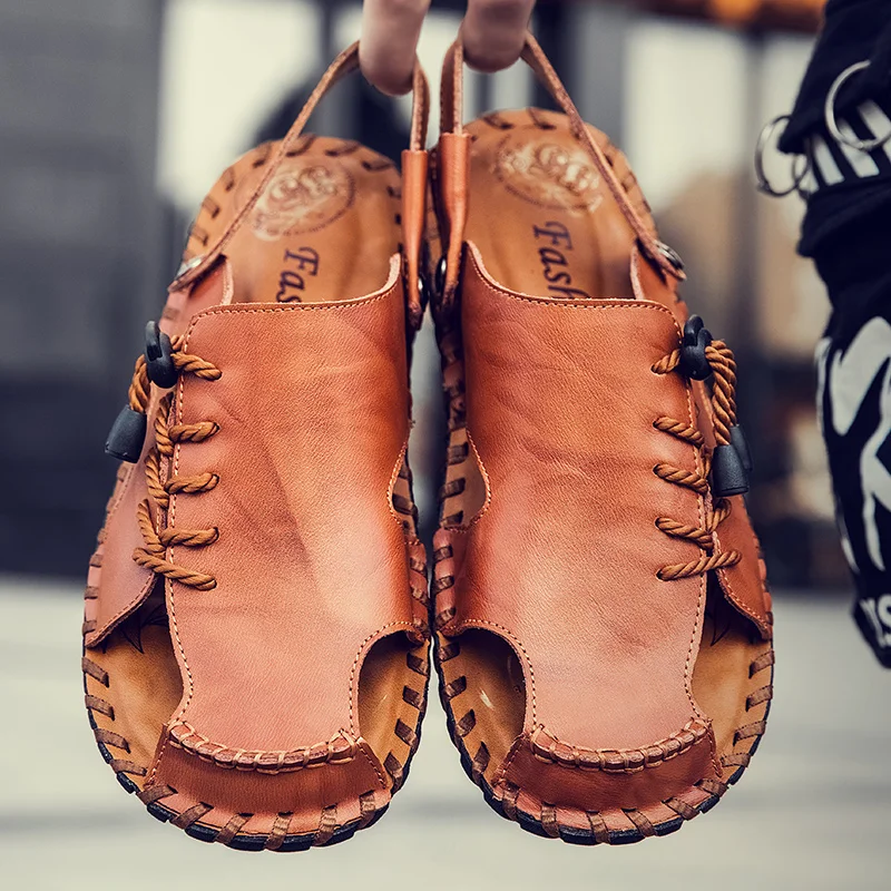 Sandals Man Summer Men's Sandals Summer Beach Mens Casual Men 2020 Safety Outdoor Rubber Vietnam Leather
Sandals Man Summer Men's Sandals Summer Beach Mens Casual Men 2020 Safety Outdoor Rubber Vietnam Leather