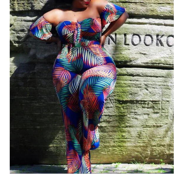 Jumpsuit Women Summer 2020 Sexy Slash Neck Sheath Short Sleeve Flower Print Long Pants For Evening Party Night Club Jumpsuits
Jumpsuit Women Summer 2020 Sexy Slash Neck Sheath Short Sleeve Flower Print Long Pants For Evening Party Night Club Jumpsuits