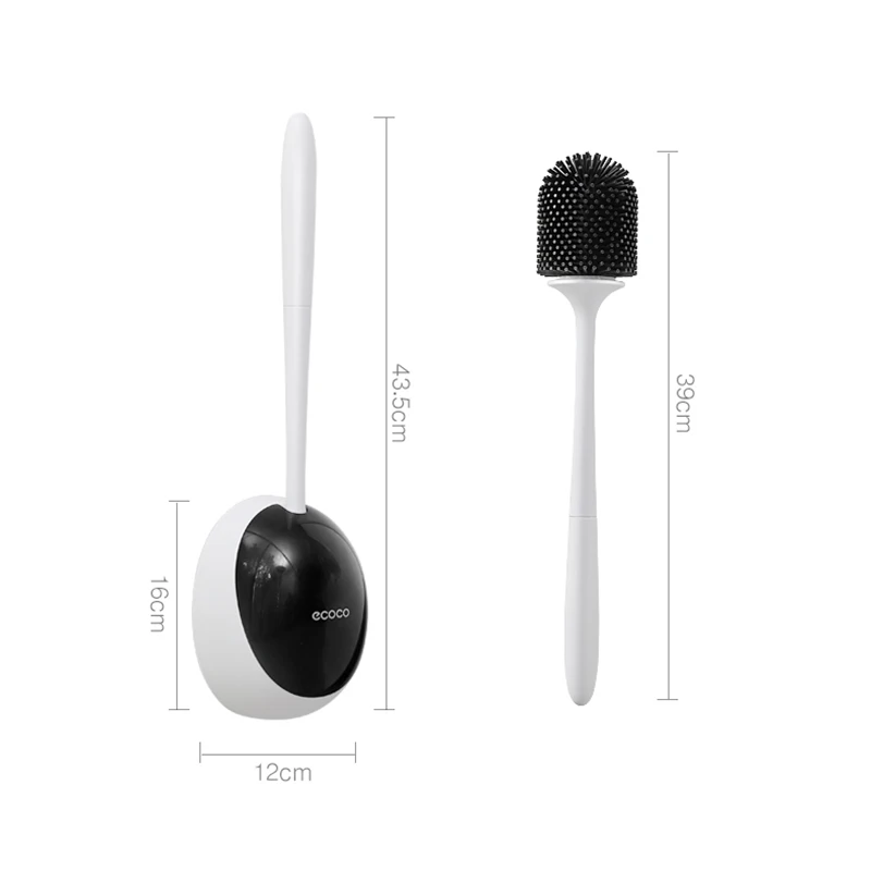 TPE Silicone Brush Head Toilet Brush Holders WC Cleaning Tools for Toilet Wall-Mounted Household Bathroom Accessories
TPE Silicone Brush Head Toilet Brush Holders WC Cleaning Tools for Toilet Wall-Mounted Household Bathroom Accessories