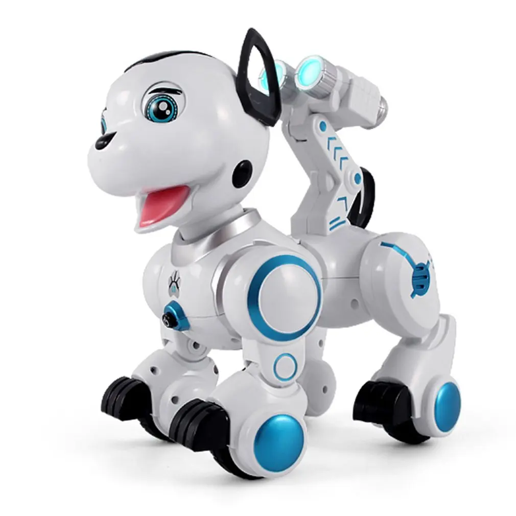 Intelligent Remote Control Robot Dog Interaction Walking Dance Toys Programmable Touch-sense Robot Electronic Pet W/ Light Sound
Intelligent Remote Control Robot Dog Interaction Walking Dance Toys Programmable Touch-sense Robot Electronic Pet W/ Light Sound