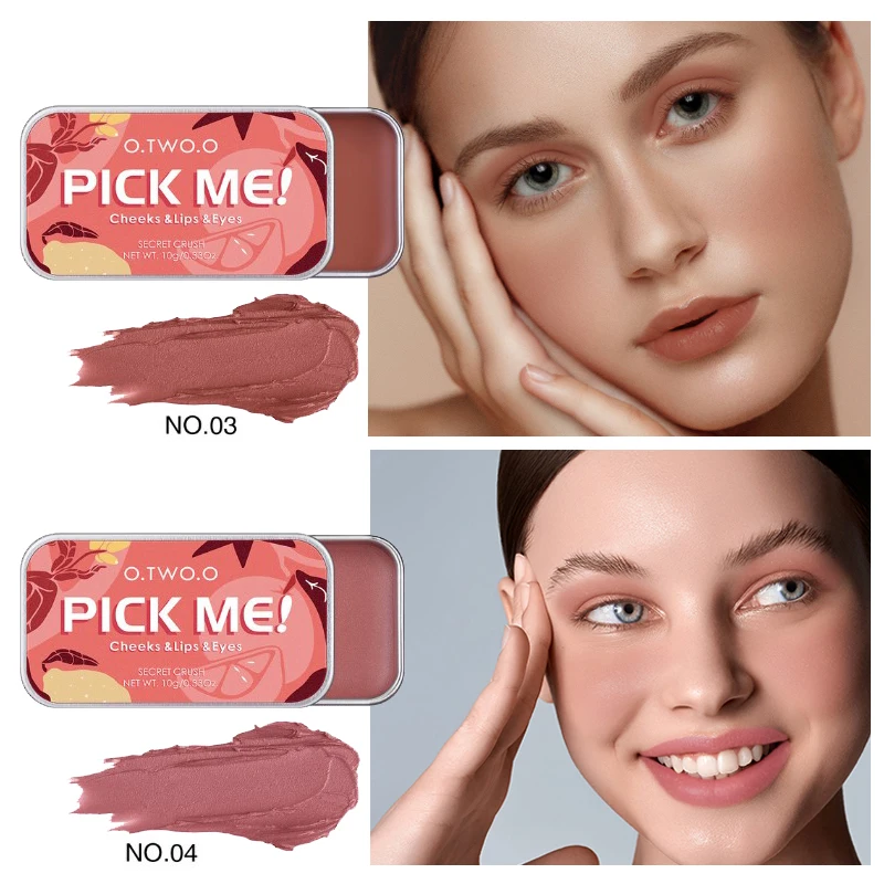 Multifunctional Makeup Palette 3 IN 1 Lipstick Blush Eye Shadow Long Lasting Lightweight And Non-SSticky Facial Makeup Tools 10g
Multifunctional Makeup Palette 3 IN 1 Lipstick Blush Eye Shadow Long Lasting Lightweight And Non-SSticky Facial Makeup Tools 10g