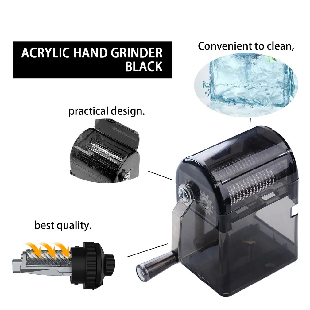 2pcs Simple Design Hand-Cranked Cigarette Grinders Durable Use Tobacco Herb Spice Crusher Manual Muller Cigarette Supplies
2pcs Simple Design Hand-Cranked Cigarette Grinders Durable Use Tobacco Herb Spice Crusher Manual Muller Cigarette Supplies