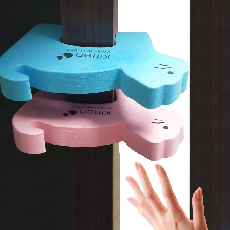 

1@#1pcs Practical Cabinet Lock Protection Baby Security Card Door Stopper Baby Newborn Care Child Lock Protection From Children