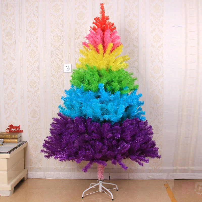 Festival Decoration Christmas Tree Creative Rainbow Color Christmas Tree Home Decoration Ornaments Living Room Decoration Crafts
Festival Decoration Christmas Tree Creative Rainbow Color Christmas Tree Home Decoration Ornaments Living Room Decoration Crafts