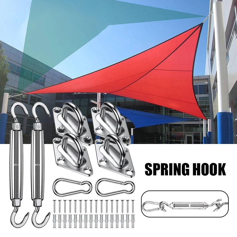 Солнцезащитный козырек, набор оборудования для паруса из нержавеющей стали класса 304, антикоррозийный козырек, установка для сада и улицы, п...
Солнцезащитный козырек, набор оборудования для паруса из нержавеющей стали класса 304, антикоррозийный козырек, установка для сада и улицы, п...